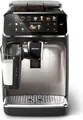 Philips Kaffeevollautomat 5400 Series, 12 Kaffeespezialitäten, LatteGo Milchsystem, Touchdisplay, Schwarz (EP5447/90)