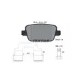TEXTAR 2453701 Bremsbeläge Hinten für Land Rover Freelander 2