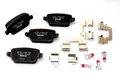Bremsbelagsatz TEXTAR 2453701, Hinten
