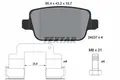 Bremsbeläge 2453701 TEXTAR für LAND ROVER FREELANDER 2