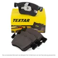 TEXTAR 2453701 Bremsbeläge für LAND ROVER FREELANDER 2 (L359) bis Fgst. hinten
