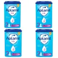 4x APTAMIL HA 2 Folgemilch nach dem 6. Monat Milchpulver Pulver 800 G