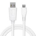 CELLONIC USB Kabel (1m 1A) kompatibel mit Lenovo Yoga Tablet 2/3, IdeaPad Miix, IdeaTab (micro USB) (Micro USB auf USB A (Standard USB)) Datenkabel Ladekabel weiß