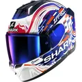 Shark Skwal i3 Replica Zarco GP FCE, Integralhelm - Weiß/Violett/Blau - L