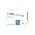 Debora 5600 I.E. Kapseln, Hochdosierte Nahrungsergänzung mit Vitamin D3, Zur Unterstützung von Immunsystem, Muskeln & Knochen, Gluten- & laktosefrei, 60 St