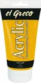 KREUL 28551 - El Greco Acrylic, 150 ml Tube in gold, hochpigmentierte, glänzende