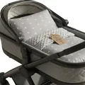 Babydecke Kuscheldecke Baby Decke Winterdecke mit Plüschstoff 75x60 cm + Kissen 35x30 cm - Kinderdecke Blanket Babydecken Kinderwagendecke und Erstausstattung für Neugeborene und Kinder Oeko-Tex