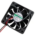 SUNON Lüfter 12V DC 0,27W 60x60x15mm 21,6m³/h 2200U/Min 21,6m³/h HA60151V41000UA99