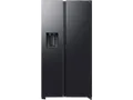 SAMSUNG RS80F66KBFEF RS80F Side-by-Side (634 l, B, 1784 mm hoch, Premium Black Steel)