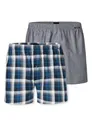 Schiesser Herren 2 Pack Boxershorts Baumwolle Web Multipack - Webboxer, Sortiert 2_182428, 10