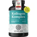 ® Kollagen Komplex – 180 Kapseln – mit Hyaluron Biotin Selen Zink Vitamin C a...