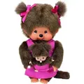 Monchhichi Mother Care Pink Girl, 20 cm, 1Stück - Rosa