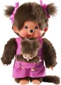 Monchhichi Mutter m. Kind Pink 20 cm