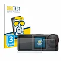BROTECT Entspiegelungs Schutzglas für DJI Osmo Action 5 Pro (3 Stück) Schutzfolie Panzer Folie Glas Matt [Extrem Kratzfest 9H, Anti-Reflex]