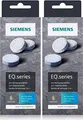 Siemens Reinigungstabletten TZ80001 | 10 Stück | 2in1 | für Kaffeevollautomaten | passend für EQ-Serie