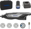 Dremel Akku-Multifunktionswerkzeug 8250 12V 2.0Ah | bürstenloser Motor | 5-tlg. Zubehör | variable Drehzahl