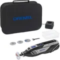 Dremel Multifunktionswerkzeug 8250-5, 12V/2Ah, mit Akku und 5-tlg. Zubehör-Set, Softbag