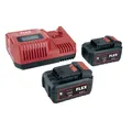 Flex P-Set 55 R Schnellladegerät 2x Akku 18V 5Ah X Lithium Power 532739
