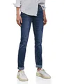 Street One Damen A378402 Jeans im Casual Fit, Dark Blue Wash, 34W / 32L