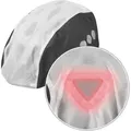 Abus Regenkappe Toplight für Helm mit Schirm, universal, schwarz/transparent, AS - Schwarz
