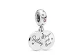 Pandora Bead Pandora Charm Damen 798012FPC Silber Forever Sisters