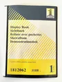 20x Sichtbuch schwarz, mit 12 DIN A4 Sicht Hüllen für 24 Blatt, Prospekt Mappe
