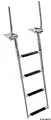 Osculati Ausziehbare Badeleiter m.Griff 4-stufig