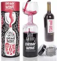 Dimono Rotweinglas XXL Rotweinglas–750ml Weinglas-Set für Abendessen, Partys & Geschenke, Glas, Weinflaschen Glas 750 ml mit Reinigungskugeln
