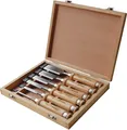 Holzmann Stemmeisen-Set, 6-teilig, 6-38 mm SES6TLG (Stemmeisen Stemmeisensatz)