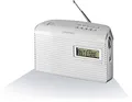 Grundig Music 61 empfangsstarkes Radio, weiß/silber