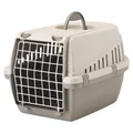 Nobby Transportbox Trotter 1 grau für kleine Hunde bis 5kg, 49x33x30cm