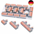 13 Stück Kabelverbinder, 1 In 5 Out Verbindungsklemme mit Hebel, 0.2-4mm² L