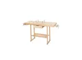 tectake® Holzwerkbank, mit 2 Schraubstöcken, 4 Stirnhölzer und 4 Bankhaken, 137 x 50 x 87 cm