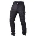 Trilobite Acid Scrambler Doublelayer AAA Motorradjeans (Schwarz) Gr: W40/L32