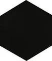Feinsteinzeug Hexagon Solid Black 21,5 x 25 cm schwarz
