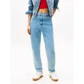 Tommy Jeans Tapered-fit-Jeans High waist - Mom-Jeans Tapered blau 29