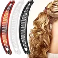 3 Stück Banana Clip,Retro Bananen Haarspange,Bananenspange Haare,Tragbar Ruts...