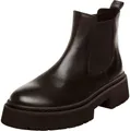 Steve Madden Damen Chelsea Boots Glennis Schwarz 40