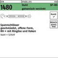 Din 148 Spannschlösser Stahl Sp Rh M 10 Galvanisch V