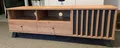 TV-Board Lowboard Medan 56A Fernsehschrank Lamellen Eiche 138 cm Industrial