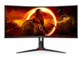 AOC G2 CU34G2XP Computerbildschirm 86,4 cm (34') 3440 x 1440 Pixel UltraWide Quad HD LED Schwarz, Rot (CU34G2XP/BK)
