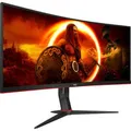 CU34G2XP/BK, Gaming-Monitor 86.4 cm (34 Zoll), schwarz/rot, WQHD, VA, Curved, 180Hz Panel