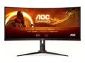 AOC CU34G2XP/BK 32? VA Curved Gaming Monitor 3840 x 2160 180Hz 1ms Displayport 2x - 1 ms - DisplayPort