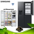 Samsung Kühlschrank Side-by-Side No Frost Wasserspender Wassertank Black Steel