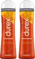 Durex Gleitgel Wärmend - Gleitmittel auf Wasserbasis für Sex, wärmende Effekte