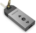 Aux Bluetooth Adapter Car, Bluetooth 5.2 Receiver Jack Rotatable 3.5 mm