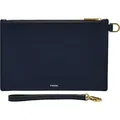 FOSSIL Handgelenktasche Utensilientasche Wristlet Insignia Blue dunkelblau - Dunkelblau