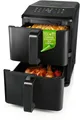 GOURMETmaxx Heißluftfritteuse Heißluftofen Fritteuse Schwarz 3,1 Liter 1350 W