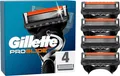 Gillette Ersatzklingen ProGlide Systemklingen 4er Pack