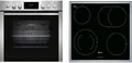 Neff EDX40 N30/N50 Einbauherdset mit Elektrokochfeld (E1CCD2AN3 + M13R42N2), 60